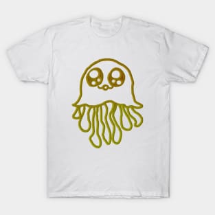 Golden Jellyfish Baby T-Shirt